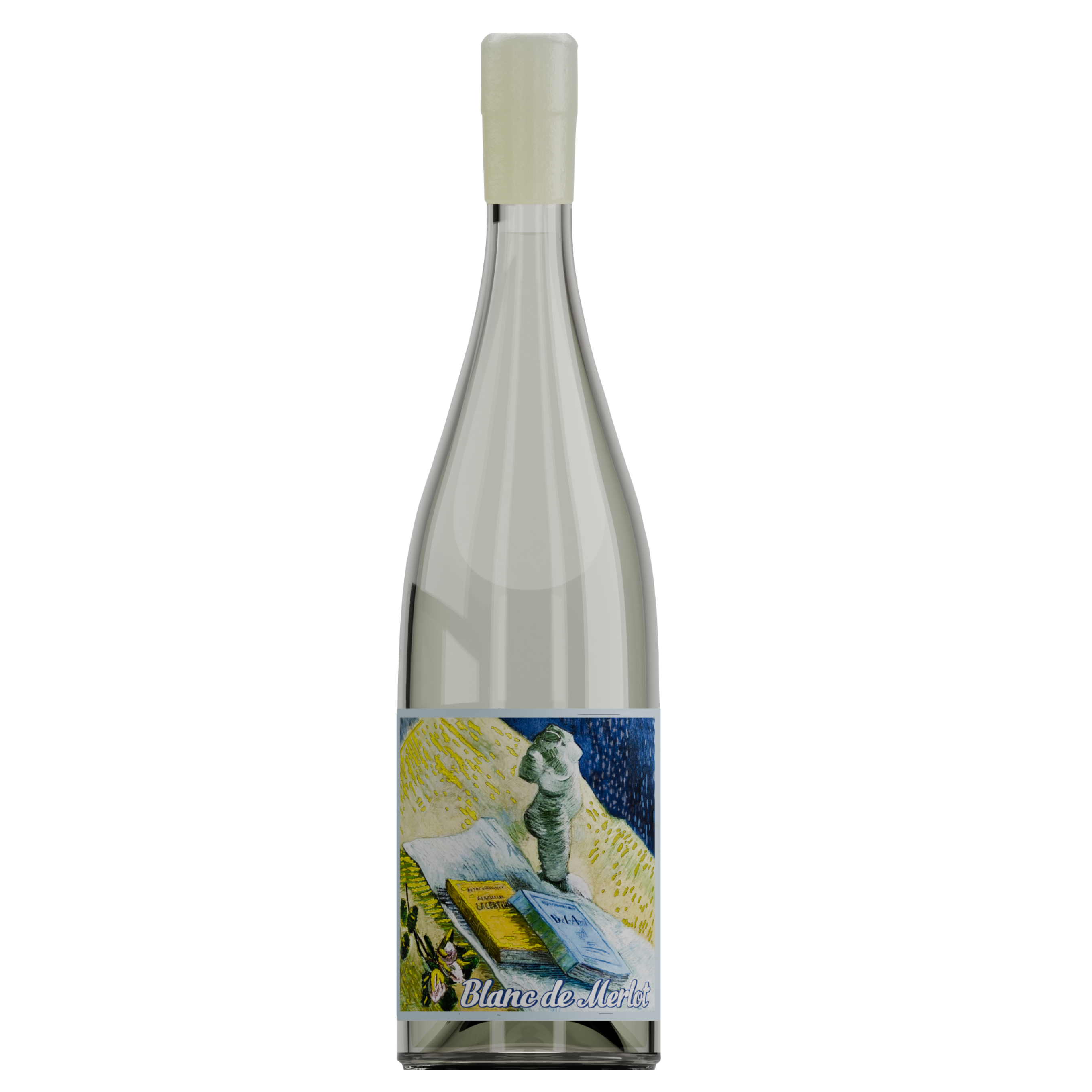 Вино Kalos Limen   Калос Лимен  Блан де Мерло 2024 750 мл 13,4%