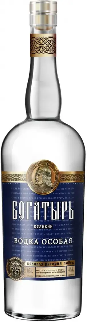 Водка Богатырь Великий  500 мл