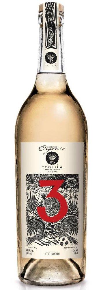 Текила 123 Organic Anejo Tres 750 мл
