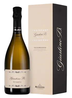 Игристое вино Prosecco Superiore Valdobbiadene Giustino B. DOCG  gift box  2023  750 мл
