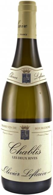 Вино Chablis AOC "Les Deux Rives", Оливье Лефлев, Шабли "Ле де Рив", 2011