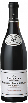 Вино Aegerter Pommard 1er Cru Les Rugiens 2016 750 мл