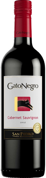 Вино Gato Negro Cabernet Sauvignon  2019 750 мл