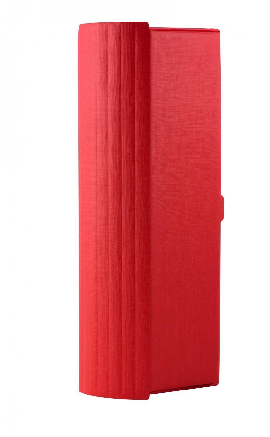 Подарочная упаковка Scotton  Couvette  Seta Rosso  for 1 bottle  Скоттон Коробка  Сета Росо  на 1 бутылку