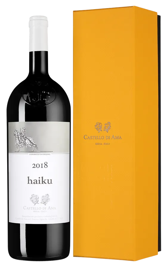 Вино Castello di Ama Haiku gift in box  2018  1500 мл
