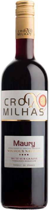 Вино Vignerons Сatalans Croix Milhas Maury AOP Винерон Каталан Круа Мийас Мори 750 мл