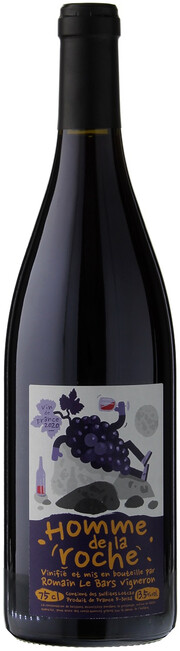 Вино Romain le Bars  Homme de la Roche VdF Роман ле Барс  Ом Де Ля Рош  2020 750 мл  13,5%