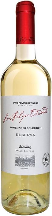 Вино белое сухое Luis Felipe Edwards,"Reserva" Riesling, Луис Фелипе Эдвардс,"Ресерва" Рислинг 750 мл