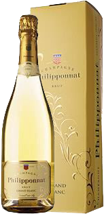 Шампанское AOC Champagne Philipponnat Grand Blanc vintage extra-brut  gift box  2008 750 мл