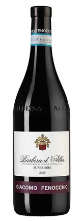 Вино  Giacomo Fenocchio  Barbera d`Alba Superiore   2022 750 мл