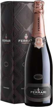 Игристое вино   Ferrari  Perle Rose  Riserva  Trento DOC   2014 750 мл