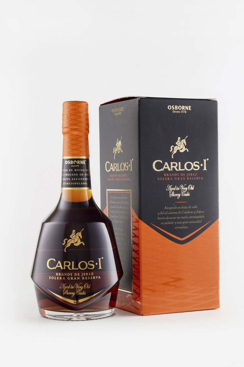 Бренди CARLOS I  Solera Gran Reserva gift box  700 мл