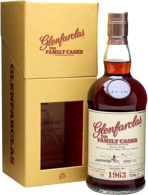 Виски Glenfarclas 1963 Family Casks 700 мл
