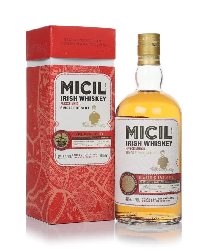 Виски Micil Earls Island Single Pot Still Whiskey gift box  700 мл