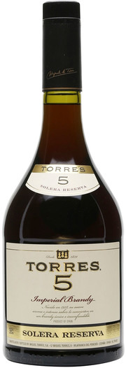 Бренди Torres 5 Solera Reserva  500 мл
