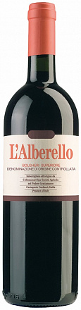 Вино ColleMassari  Grattamacco L'Alberello  Bolgheri Superiore DOC  2015 750 мл