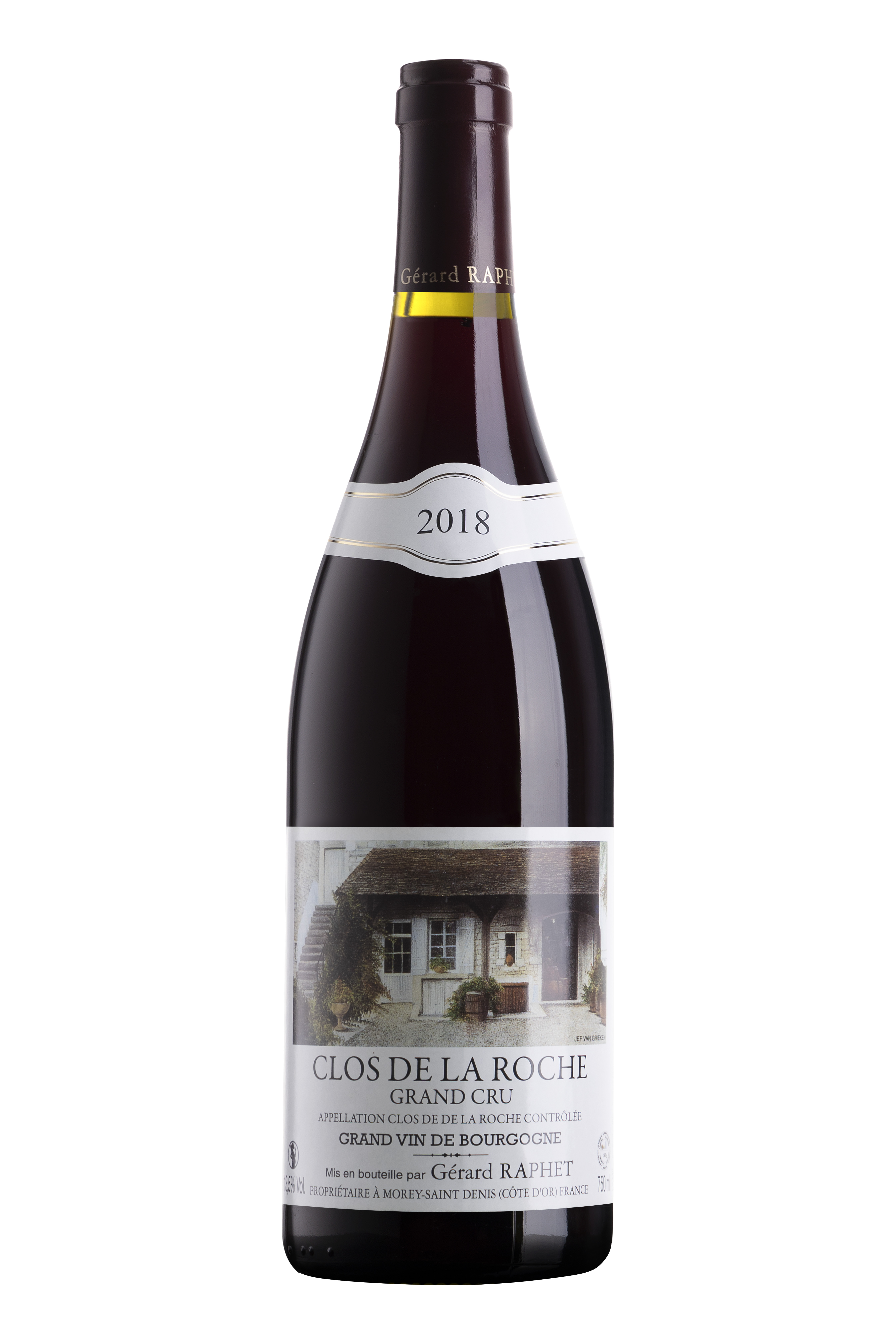 Вино Domaine Gerard Raphet Clos de la Roche Grand Cru  2023 750 мл 13,5%