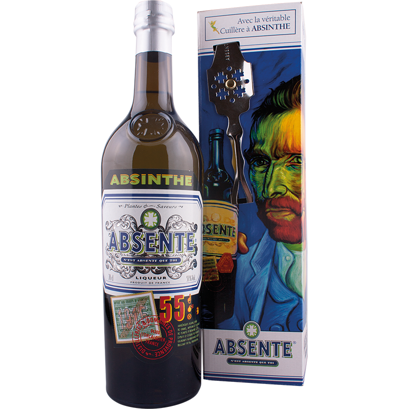 Абсент Absente 55 gift box + spoon 700 мл