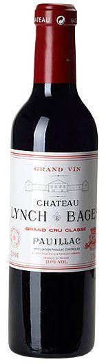 Вино Chateau Lynch Bages  Pauillac AOC 5-eme Grand Cru Classe   2011  375 мл