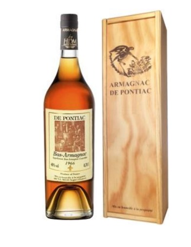 Арманьяк  Les Hauts de Montrouge De Pontiac Vintage 1977 Bas-Armagnac  700 мл