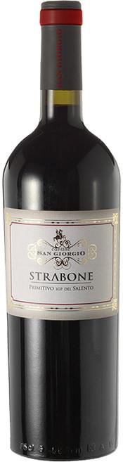 Вино Cantine San Giorgio Strabone Primitivo Salento IGP  2019 750 мл
