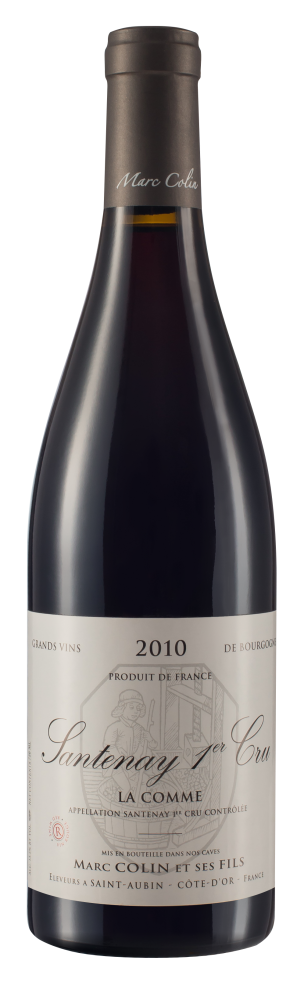 Вино Marc Colin et Fils Santenay Premier Cru La Comme Сантне Премье Крю Ля Ком  2010 750 мл