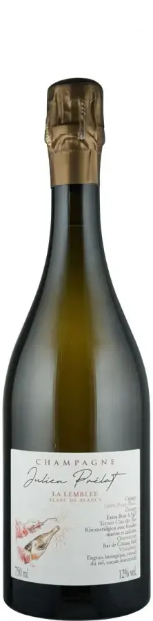 Игристое вино Julien Prelat La Lemblee Blanc de Blancs Extra Brut  2019  750 мл%