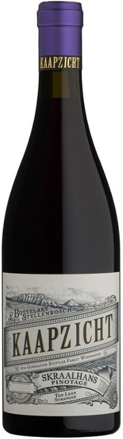 Вино Kaapzicht Skraalhans   Pinotage Каапзихт  Скраалханс  Пинотаж 2021  750 мл