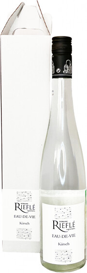 Бренди  Domaine Riefle  Eau-de-Vie Кirsch    gift box  700 мл