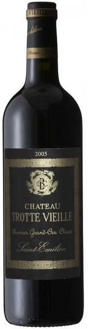 Вино Borie-Manoux  Chateau Trotte Vieille  Premier Grand Cru Classe St. Emilion AOC Шато Тротте Вьей 2005  750 мл