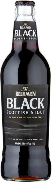Пиво Belhaven Black Scottish Stout Белхавн Блэк Скоттиш Стаут 500 мл