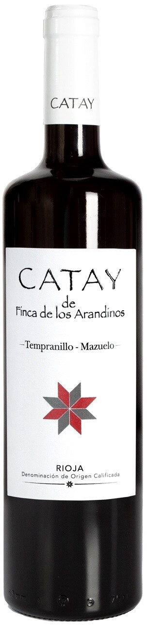 Вино Finca de los Arandinos Catay Tempranillo Mazuelo Rioja DOCa  2021 750 мл 13,5%