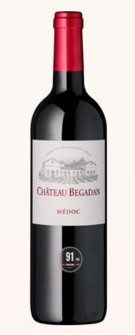 Вино Chateau Begadan  Medoc AOC  2019 750 мл