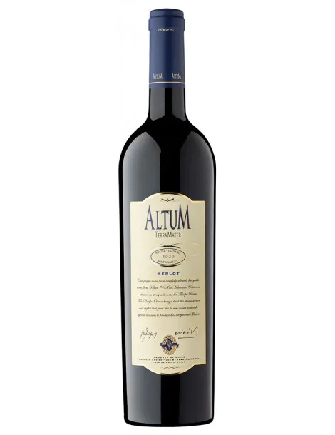 Вино TerraMater Altum Merlot Single Vineyard  2020  750 мл
