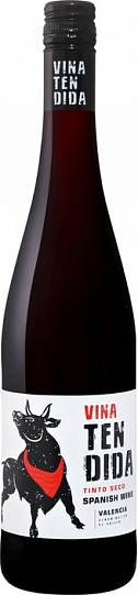 Вино Vina Tendida Red Semi-Sweet Valencia DO Винья Тендида Красное полусладкое 2019 750 мл