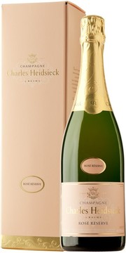Шампанское Charles Heidsieck  Rose Reserve AOC gift box  750 мл