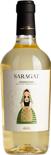 Вино Atzei  Saragat  Vermentino, Isola dei Nuraghi  2022  750 мл  13 %