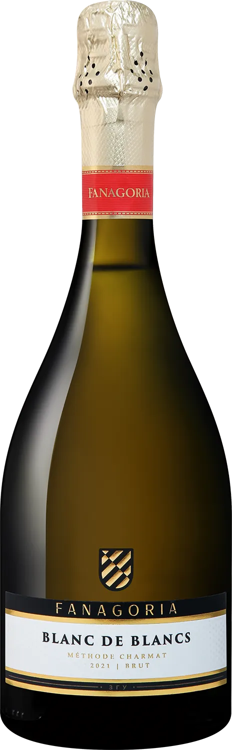 Игристое вино Fanagoria Blanc de Blancs Brut Kuban’ Tamanskiy Poluostrov 2022 750 мл 11%