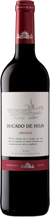 Вино   Ducado de Hoja Crianza DOC Rioja 2018  750 мл 14%