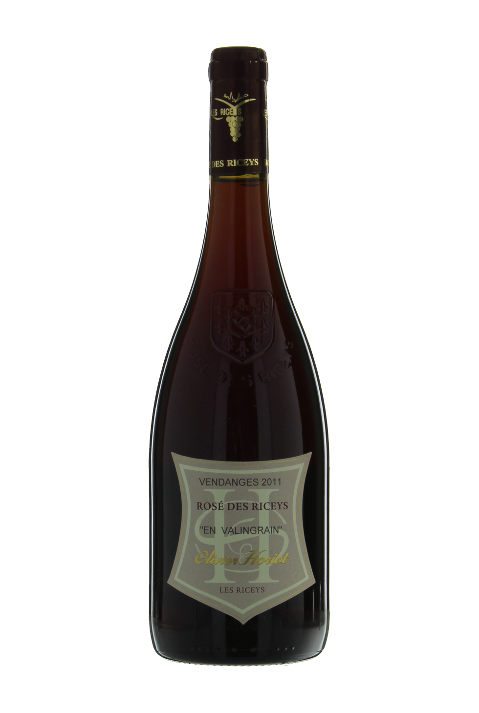 Вино Olivier Horiot En Valingrain Rose des Riceys Coteaux Champenois AOC Оливье Орио Ан Валенгрэн Розе де Рисе Кото Шампенуа  2011 750 мл