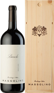 Вино Massolino Barolo DOCG  Массолино Бароло в подарочной коробке 2017 1500 мл