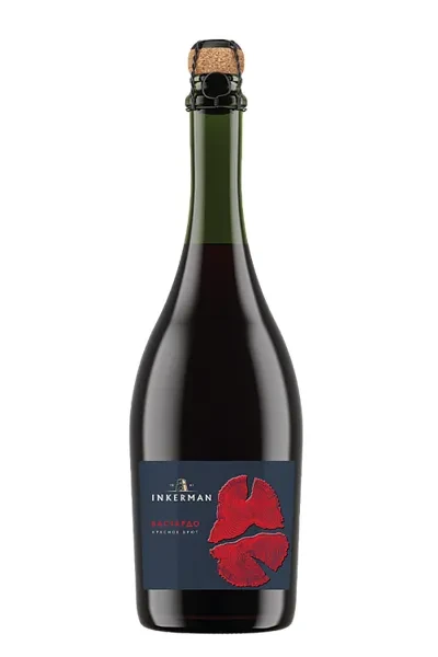 Игристое вино Инкерман Бастардо красное брют  750 мл