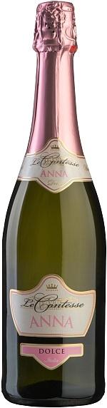 Игристое вино Le Contesse  Dolce Anna   750 мл