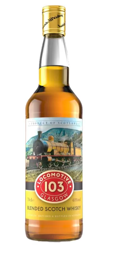 Виски Locomotive 103 Glasgow  700 мл  40%