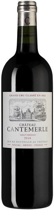 Вино Lucien Lurton Chateau Cantemerle  Haut-Medoc AOC 5-me Grand Cru  2016  750 мл