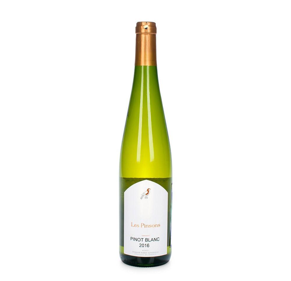 Вино Klingenfus AOC Alsace Pinot Blanc Les Pinsons  Клингенфус  Эльзас Пино Блан Ле Пинсон  2016 750 мл
