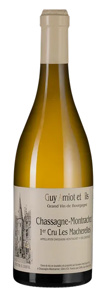 Вино Domaine Amiot Guy et Fils Chassagne-Montrachet Premier Cru Les Macherelles AOC  2021  750 мл