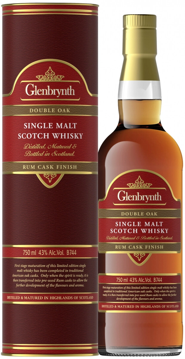Виски Glenbrynth Rum Cask Finish   GB 750 мл 43%