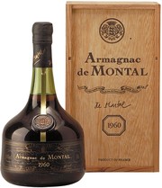 Арманьяк Armagnac de Montal  wooden box 1960 700 мл