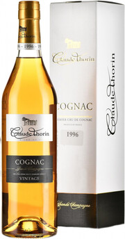 Коньяк Claude Thorin Vintage  Cognac Grande Champagne 1996 700 мл